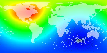 Cost map generated by PosBary.